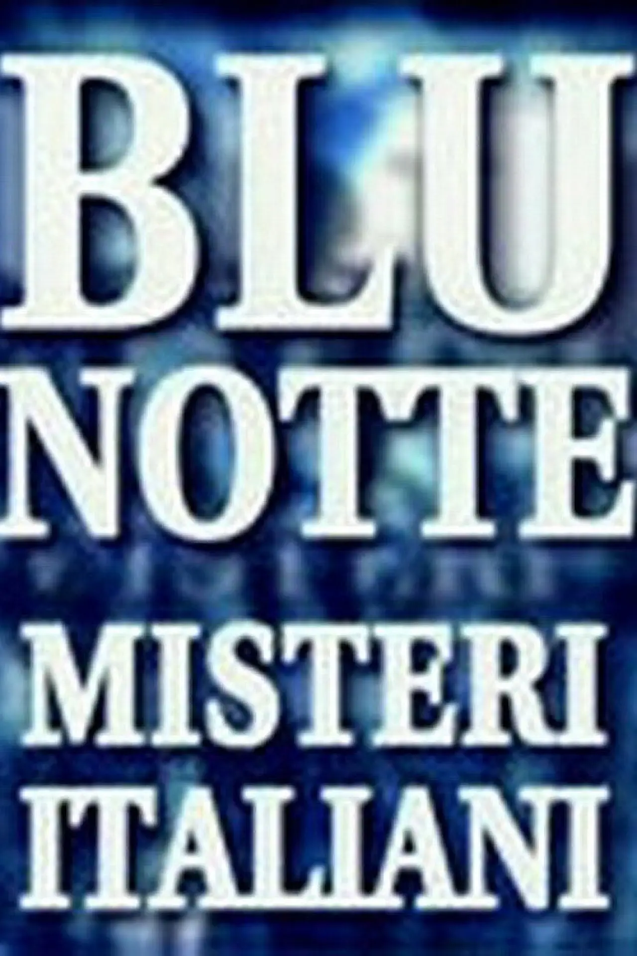 Plakat serialu "Blu Notte - Misteri Italiani"