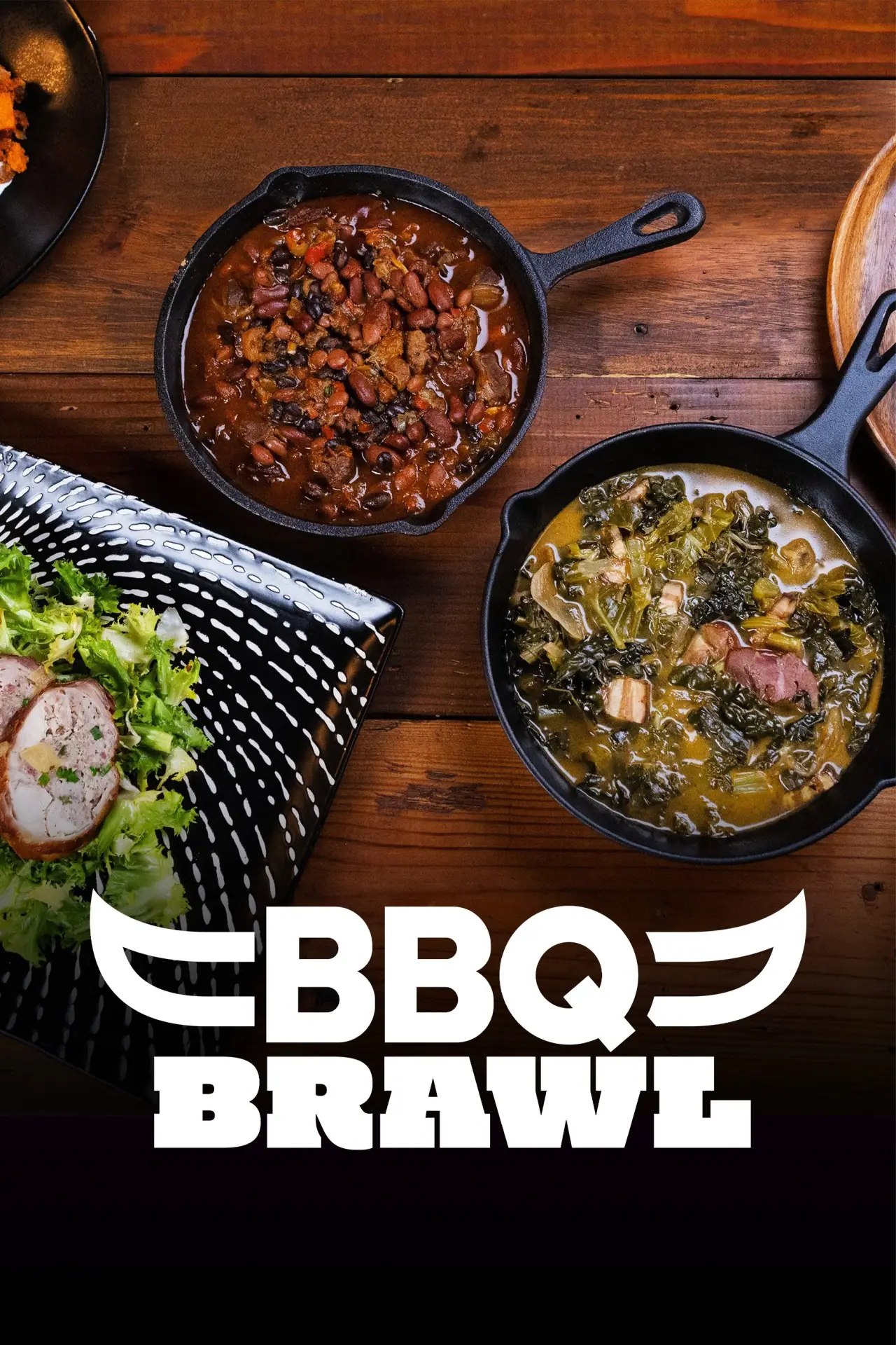 Plakat serialu "Bitwa BBQ"