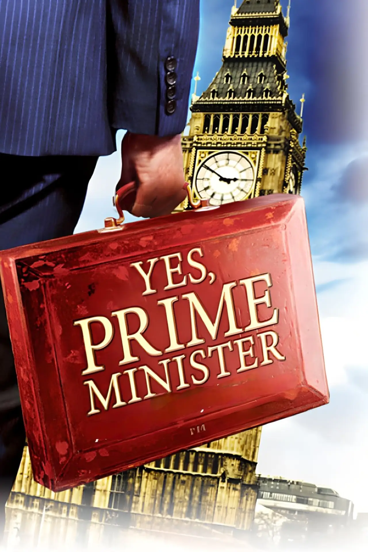Plakat serialu "Tak, premierze"