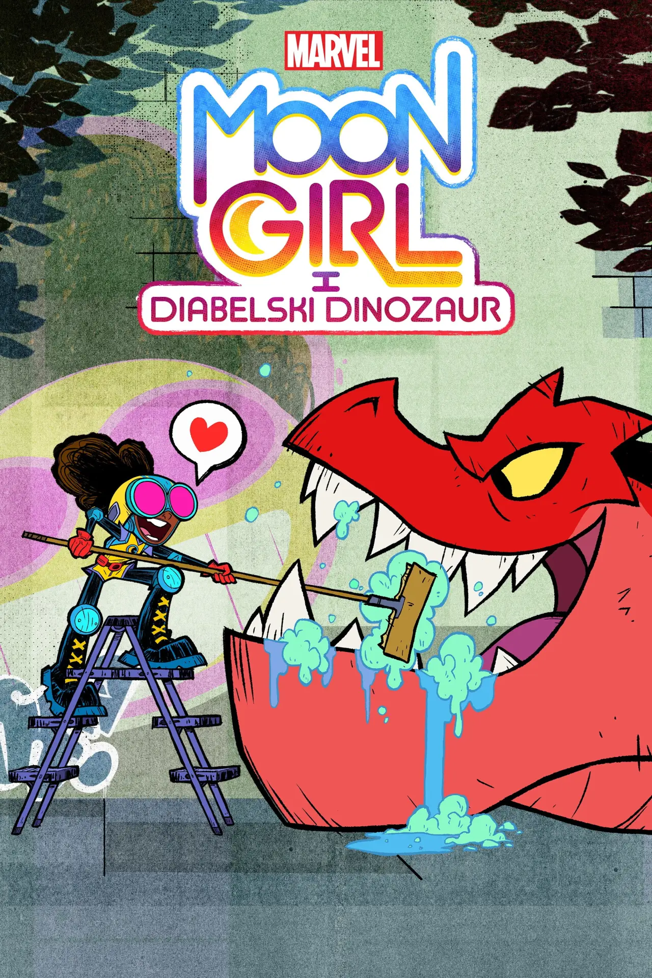 Постер к сериалу "Moon Girl i Diabelski Dinozaur"