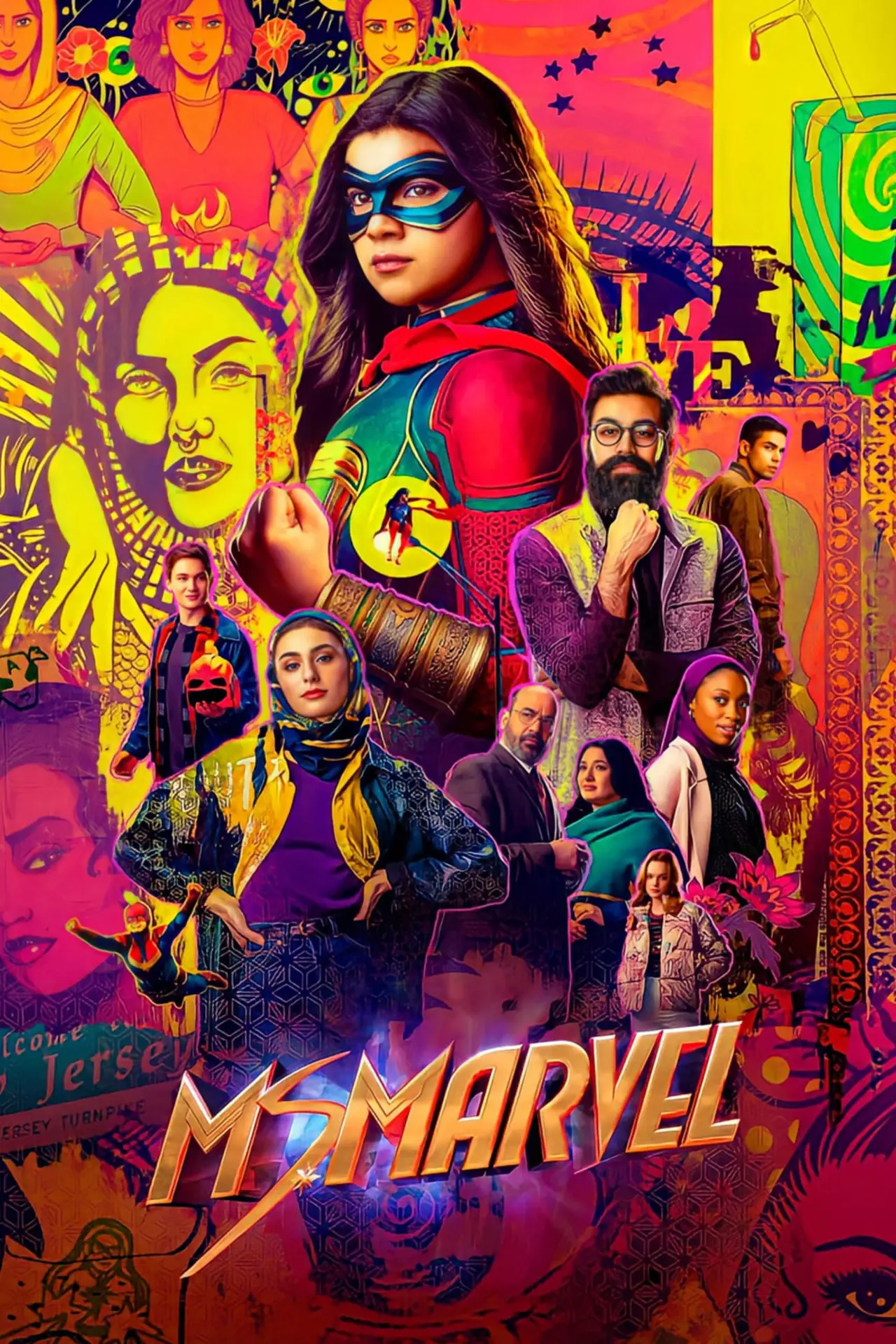 Постер к сериалу "Ms. Marvel"