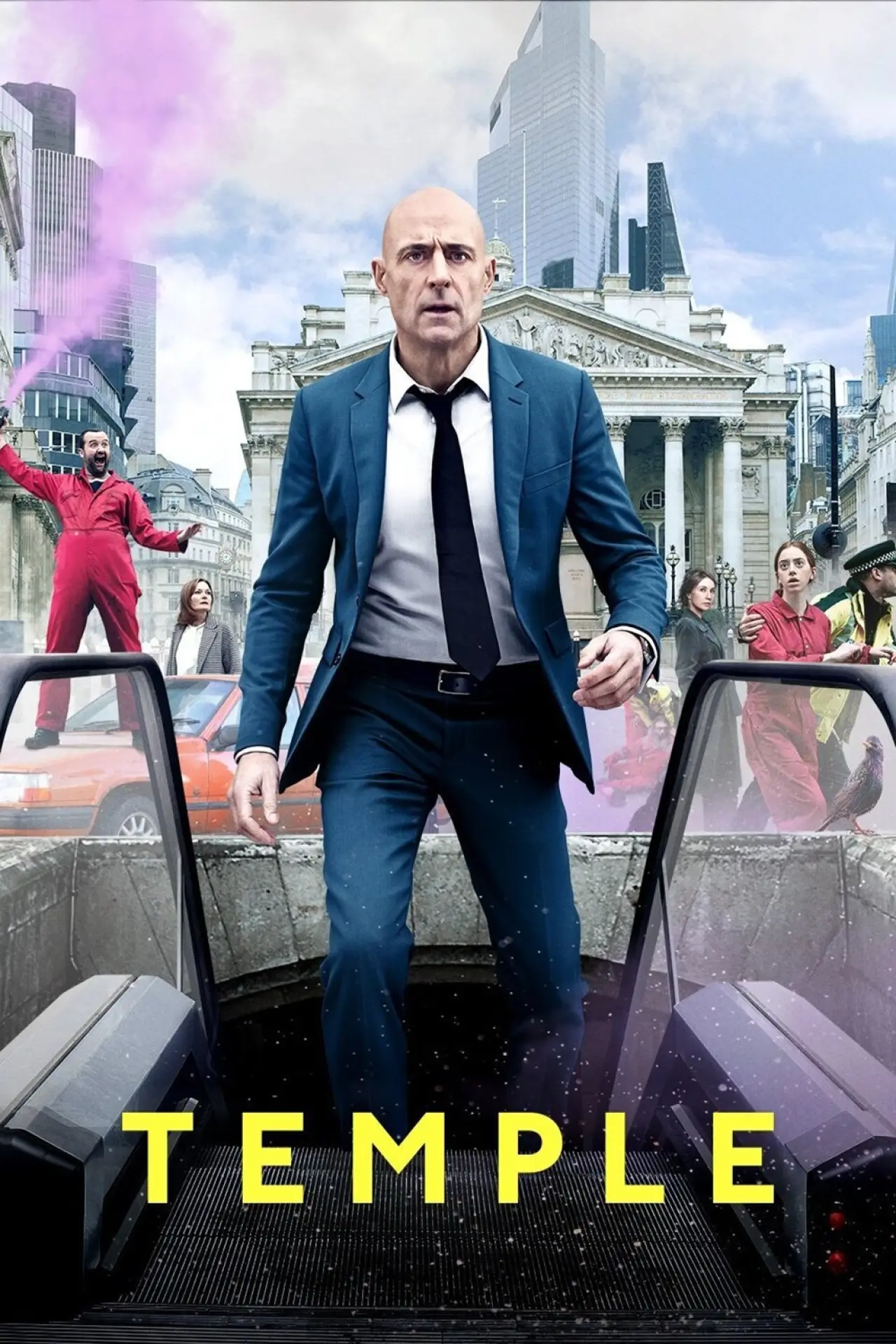 Plakat serialu "Świątynia"