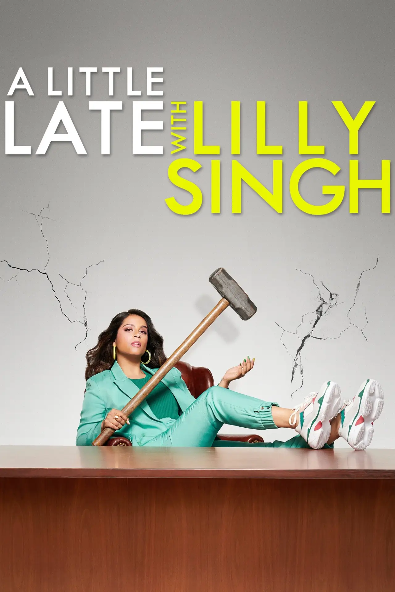 Постер к сериалу "A Little Late with Lilly Singh"