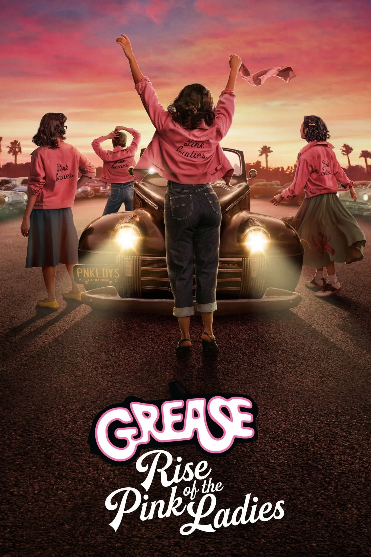 Plakat serialu "Grease: Rise of the Pink Ladies"
