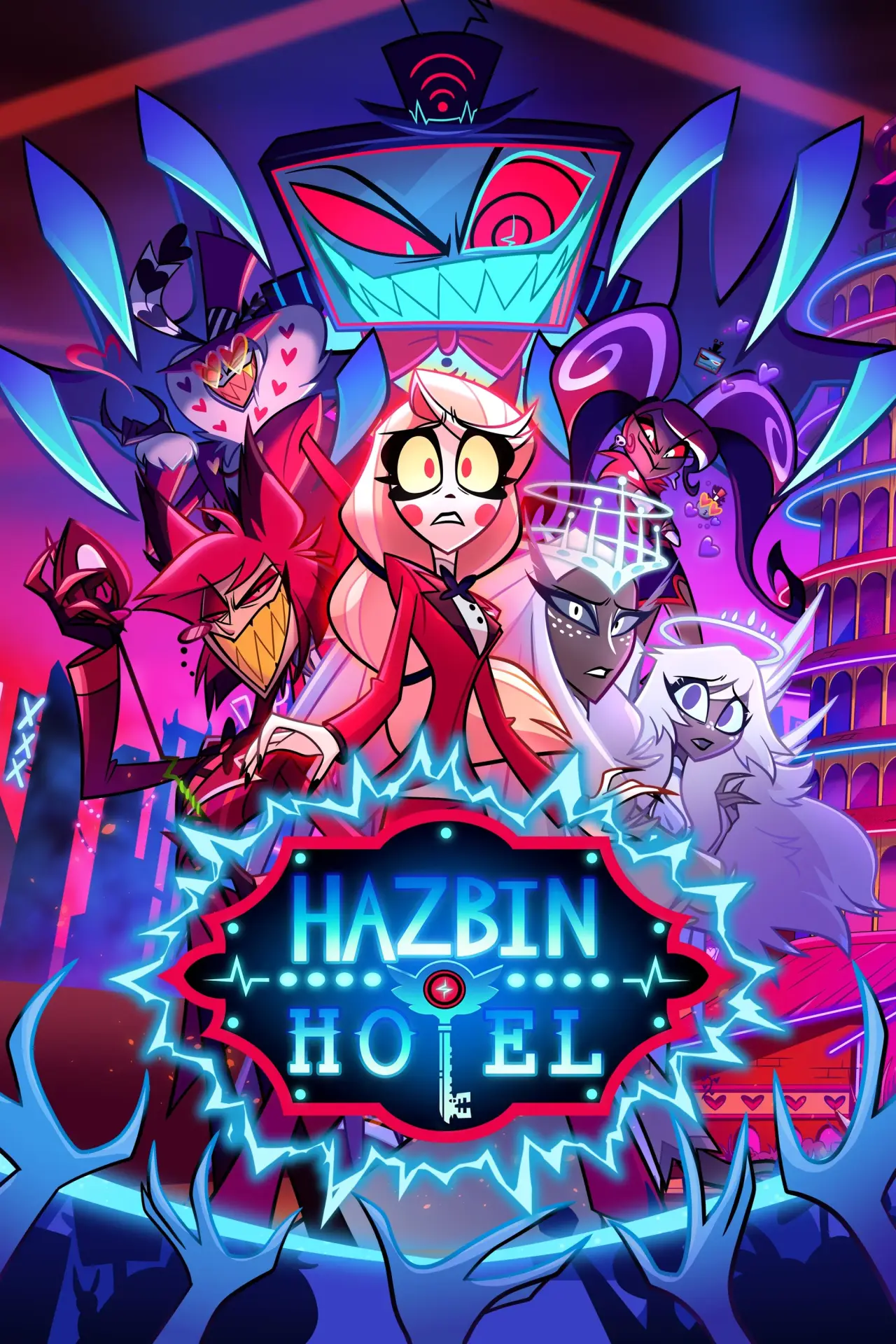 Постер к сериалу "Hazbin Hotel"