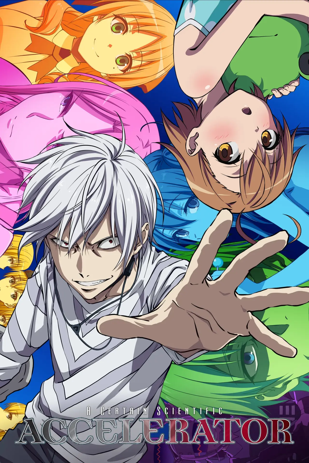 Plakat serialu "Toaru Kagaku no Accelerator"