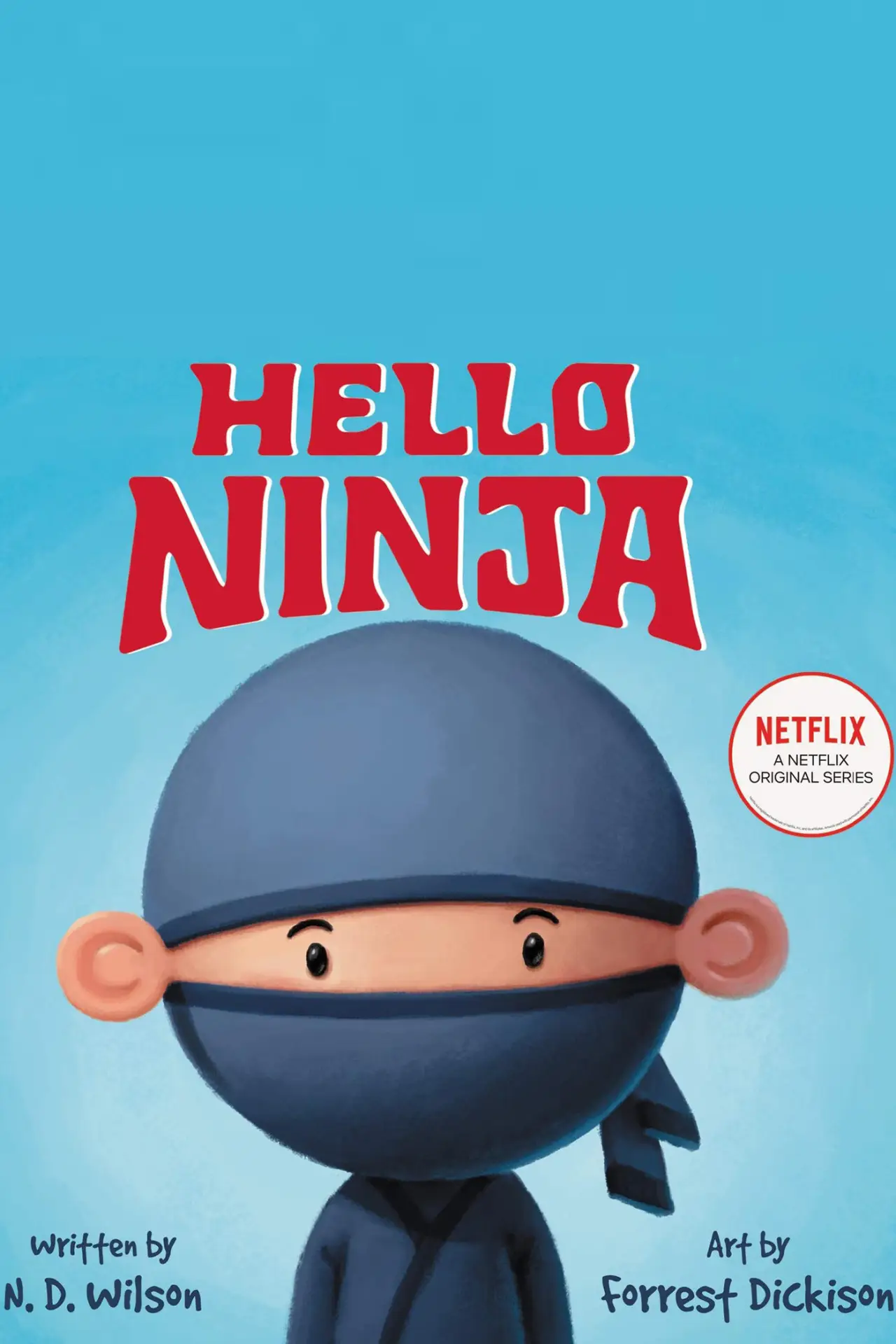 Plakat serialu "Cześć Ninja!"