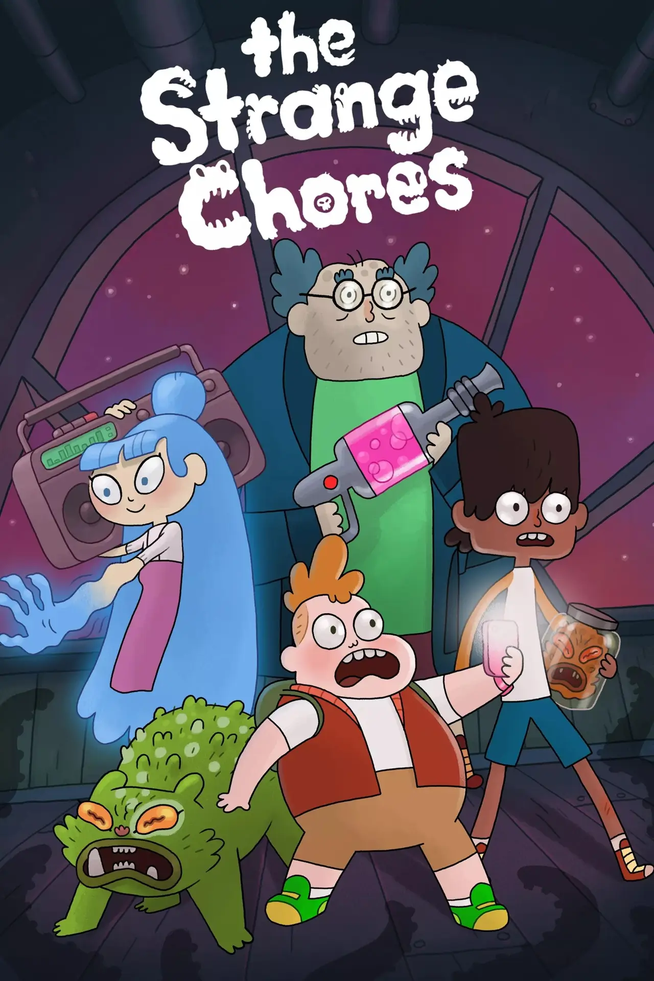 Plakat serialu "The Strange Chores"