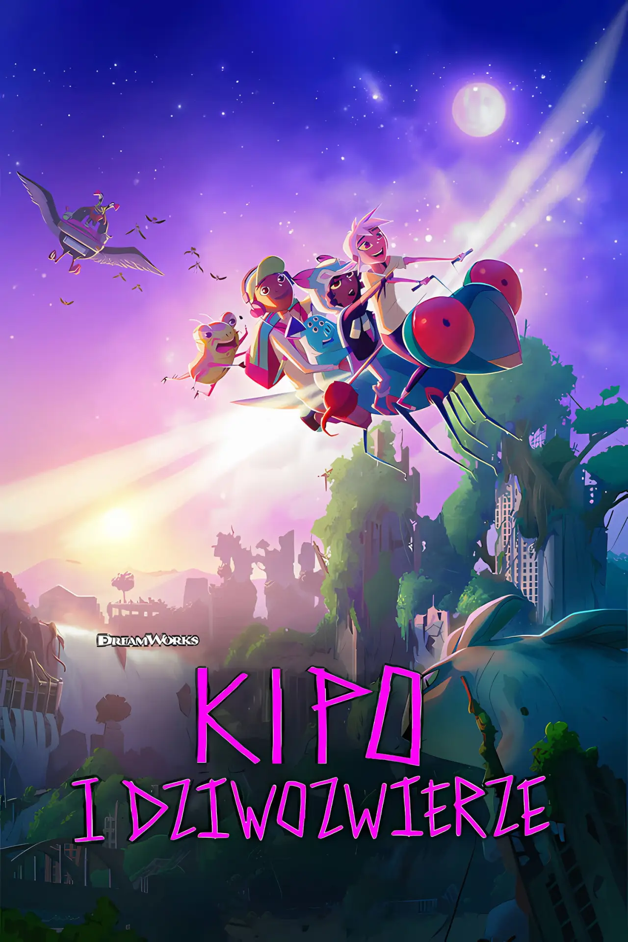 Постер к сериалу "Kipo i Dziwozwierze"