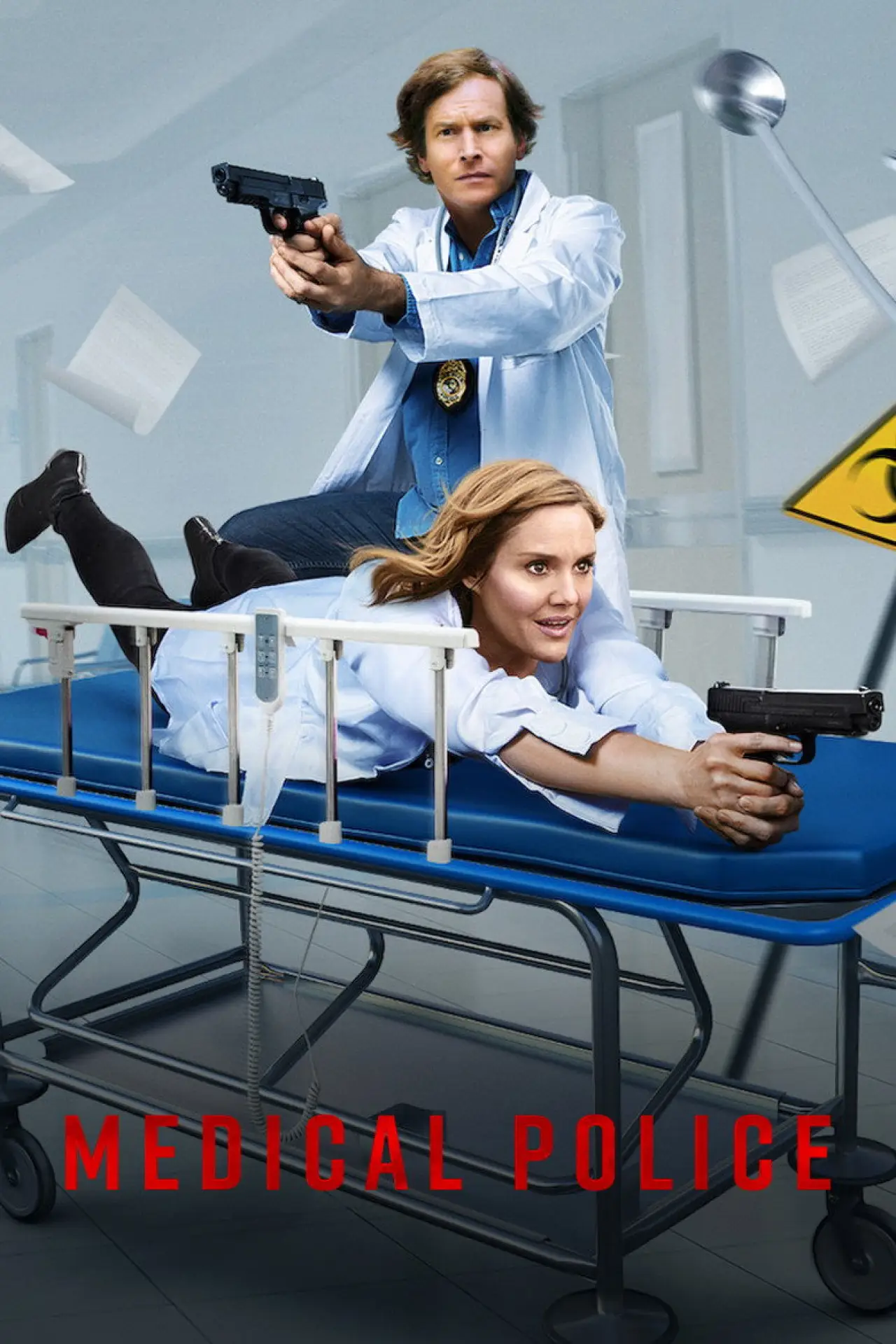 Plakat serialu "Medical Police"
