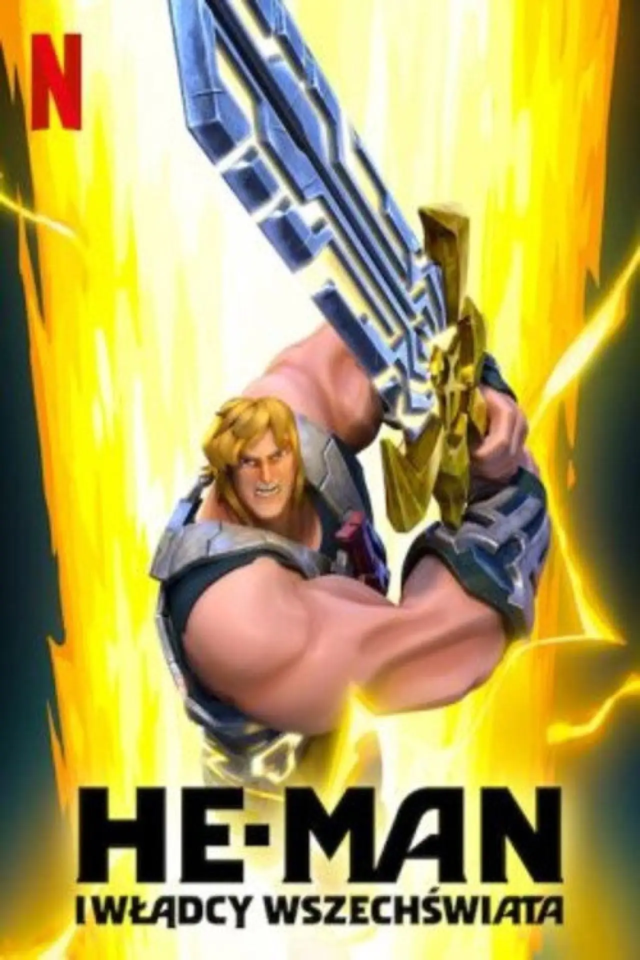 Plakat serialu "He-Man i Władcy wszechświata"
