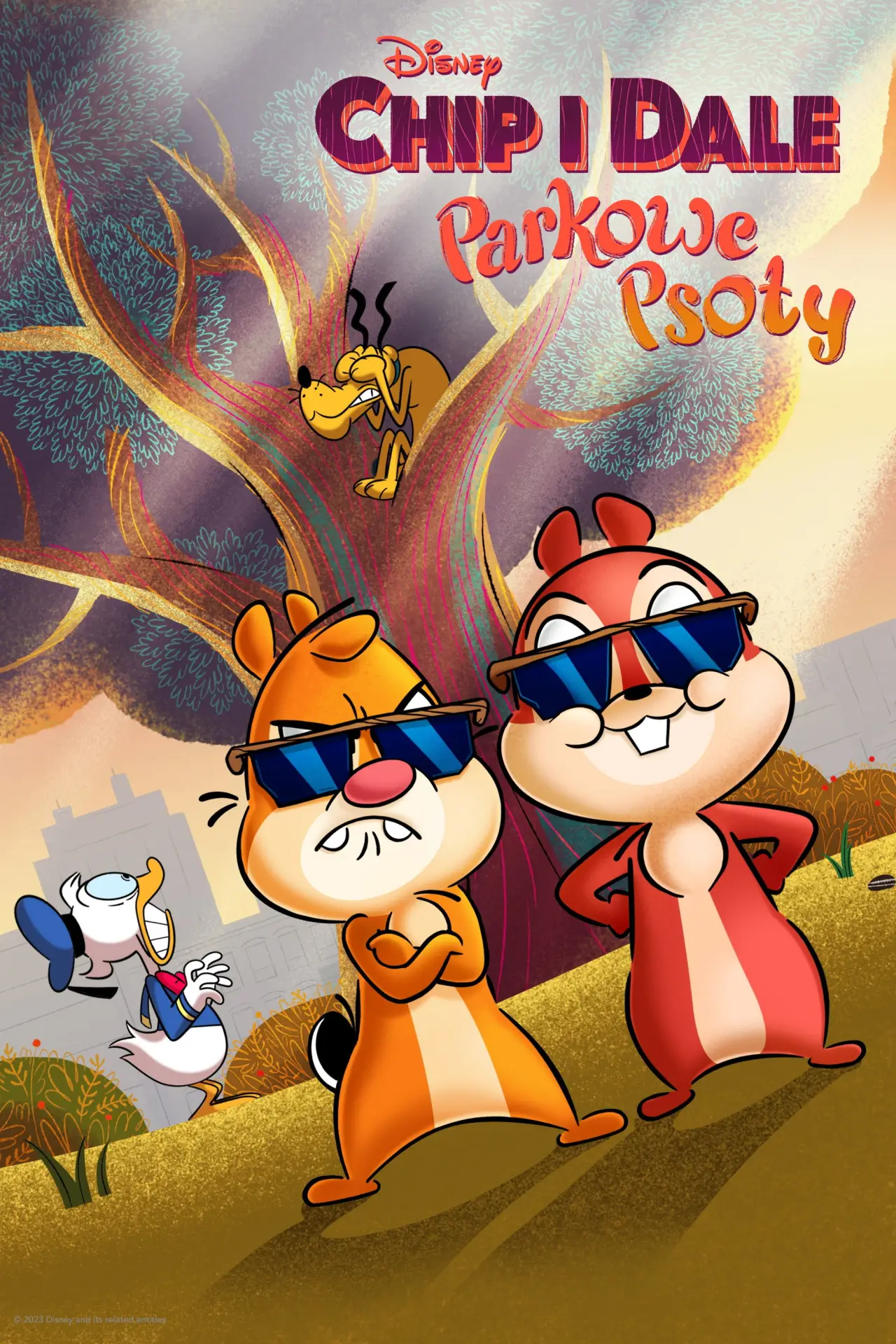 Постер к сериалу "Chip i Dale: parkowe psoty"