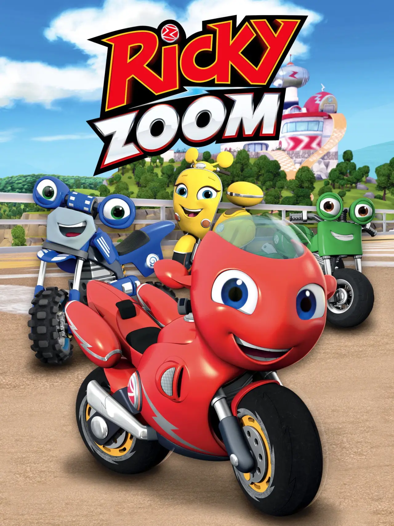 Plakat serialu "Ricky Zoom"