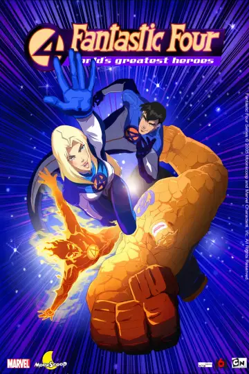 Plakat do serialu "Fantastyczna Czwórka" #1595806