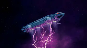 Zasłona к сериалу "Kosmos 1999" #1377637