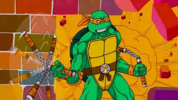Zasłona к сериалу "Wojownicze Żółwie Ninja" #1298657