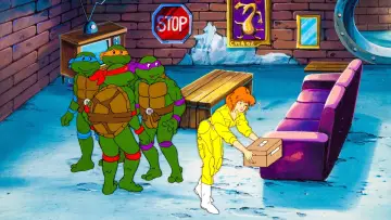 Zasłona к сериалу "Wojownicze Żółwie Ninja" #1298694