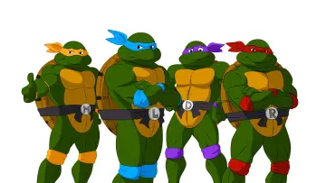 Zasłona к сериалу "Wojownicze Żółwie Ninja" #1298703