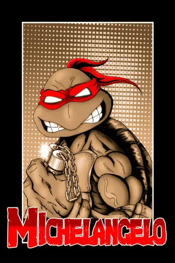 Plakat к сериалу "Wojownicze Żółwie Ninja" #1298787