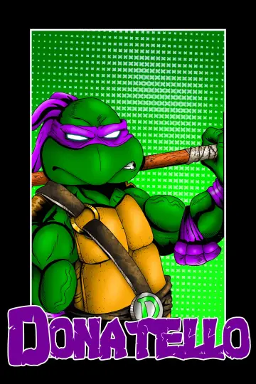 Plakat к сериалу "Wojownicze Żółwie Ninja" #1298790
