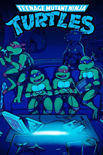 Plakat к сериалу "Wojownicze Żółwie Ninja" #1298808