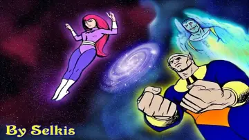 Zasłona do serialu "Birdman i Trio Galaktyki" #1816598
