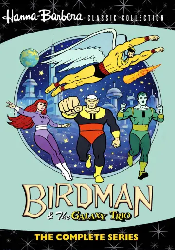 Plakat do serialu "Birdman i Trio Galaktyki" #1816604