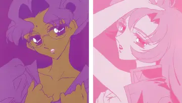 Zasłona к сериалу "Rewolucjonistka Utena" #1373495