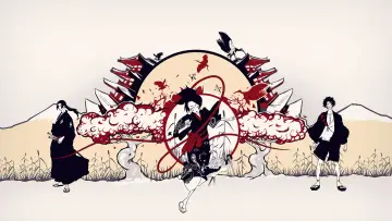 Zasłona к сериалу "Samurai Champloo" #1395882
