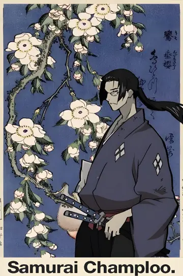 Plakat к сериалу "Samurai Champloo" #1395916