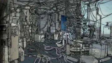 Zasłona к сериалу "Wirtualna Lain" #1420035