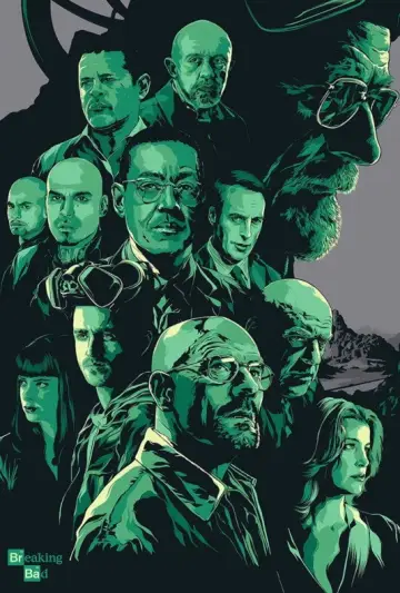 Plakat к сериалу "Breaking Bad" #1213748