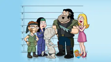 Zasłona к сериалу "Amerykański tata" #1241665