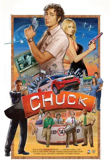 Plakat к сериалу "Chuck" #1303238
