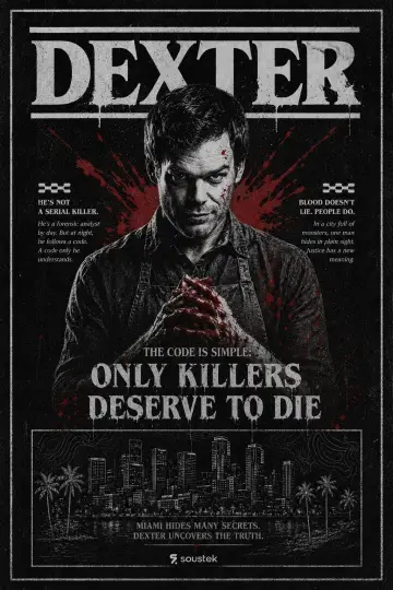 Plakat к сериалу "Dexter" #1236683