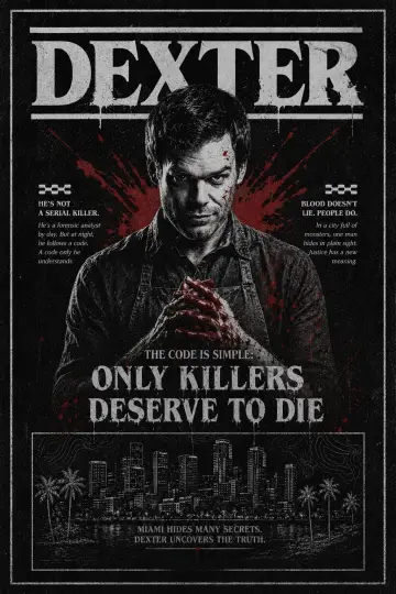 Plakat к сериалу "Dexter" #1236684