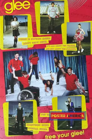 Plakat к сериалу "Glee" #1262645