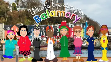 Zasłona do serialu "Balamory" #1437589