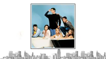Zasłona к сериалу "Przyjaciele" #1235747
