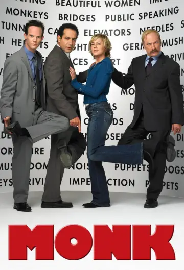 Plakat к сериалу "Detektyw Monk" #1269422
