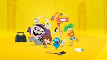 Zasłona к сериалу "Dom dla Zmyślonych Przyjaciół pani Foster" #1247571