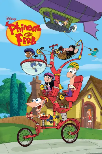 Plakat к сериалу "Fineasz i Ferb" #1252204