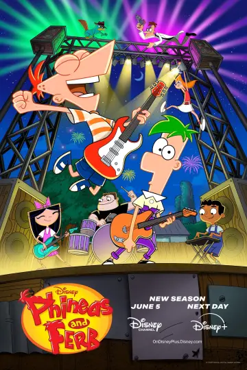 Plakat к сериалу "Fineasz i Ferb" #1252230