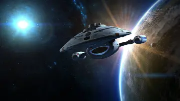Zasłona к сериалу "Star Trek: Voyager" #1268132