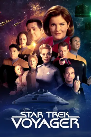 Plakat к сериалу "Star Trek: Voyager" #1268188