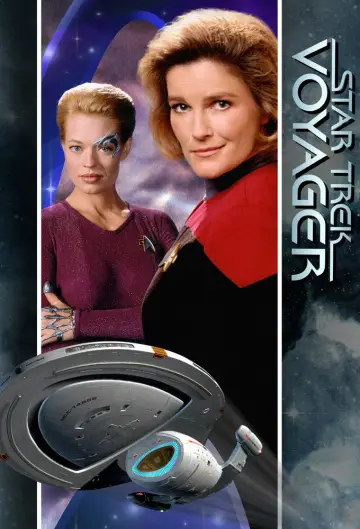 Plakat к сериалу "Star Trek: Voyager" #1268190