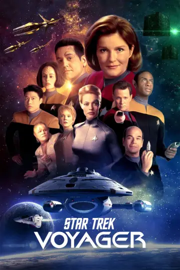 Plakat к сериалу "Star Trek: Voyager" #1268192