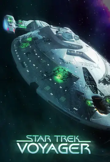Plakat к сериалу "Star Trek: Voyager" #1268207