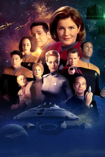 Plakat к сериалу "Star Trek: Voyager" #1268223