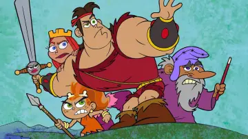 Zasłona do serialu "Dave the Barbarian" #1661086